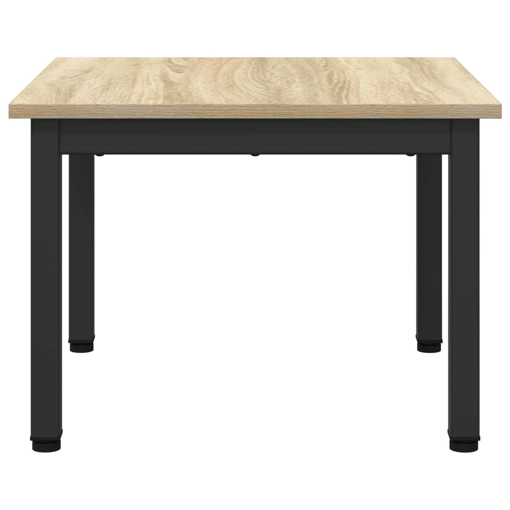 vidaXL Stolik kawowy Sonoma 50 x 50 x 36 cm Materiał drewnopochodny