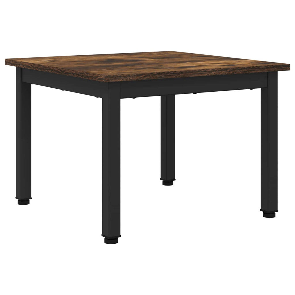 vidaXL Stolik kawowy Dąb dymny 50 x 50 x 36 cm Materiał drewnopochodny
