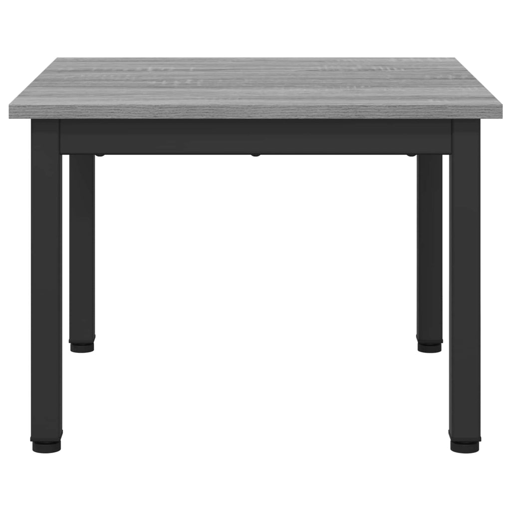 vidaXL Stolik kawowy Szary Sonoma 50 x 50 x 36 cm