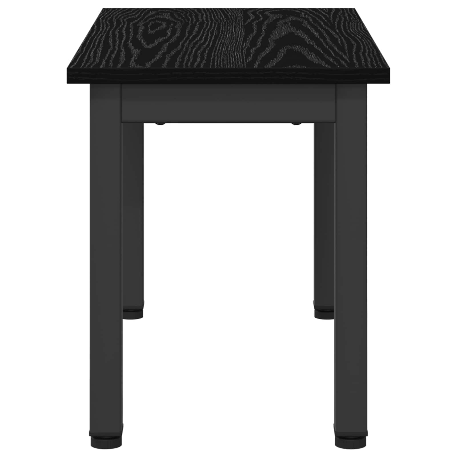 vidaXL Stolik kawowy Czarny Dąb 60 x 30 x 36 cm Drewno inżynieryjne