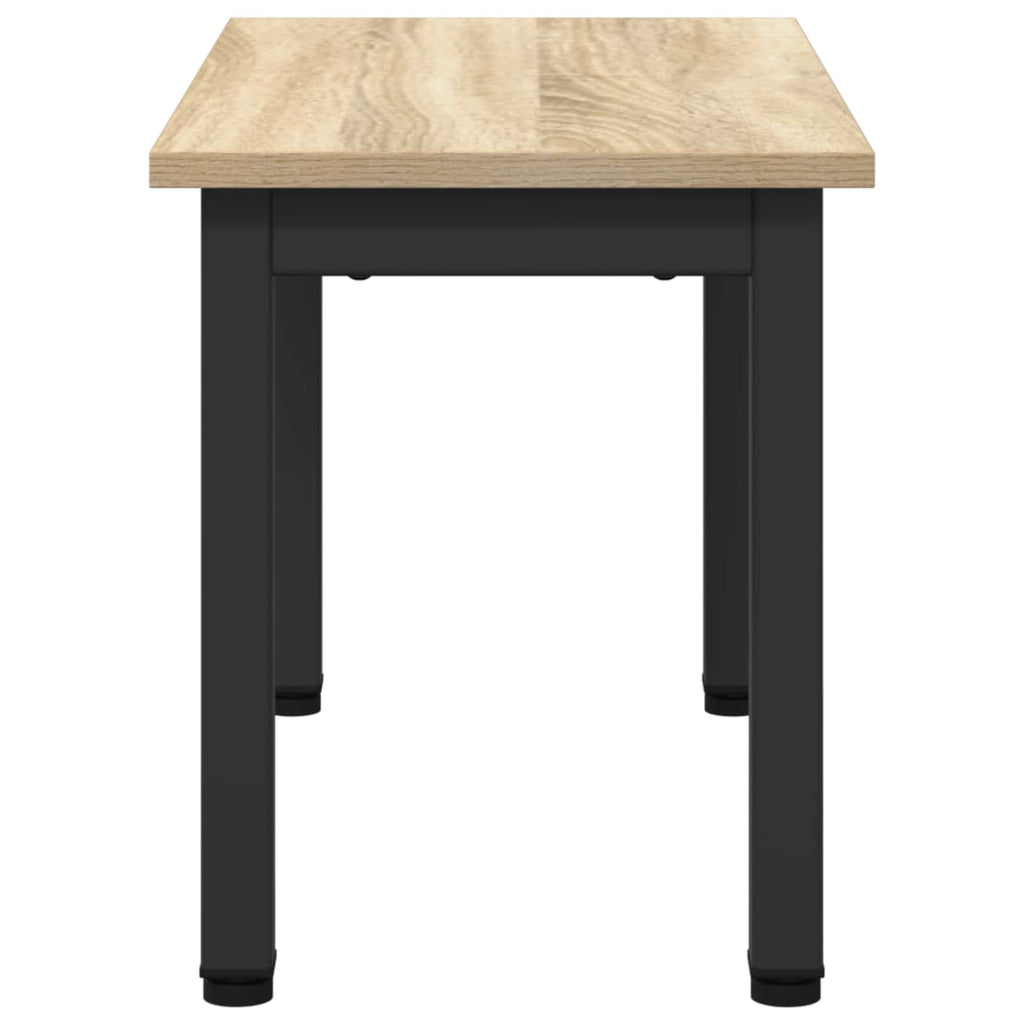 vidaXL Stolik kawowy Sonoma 60 x 30 x 36 cm Materiał drewnopochodny