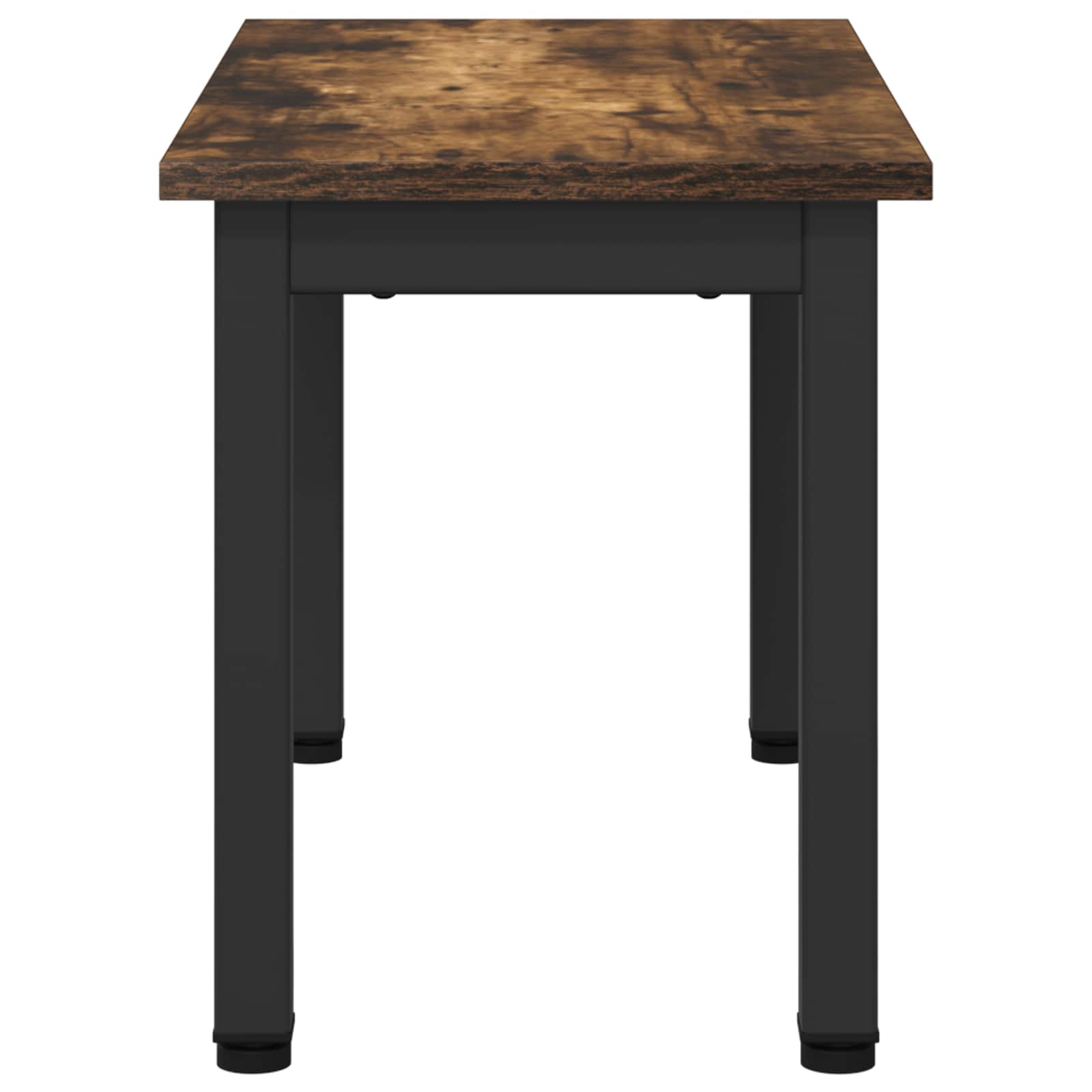 vidaXL Stolik kawowy Dąb dymny 60 x 30 x 36 cm Materiał drewnopochodny