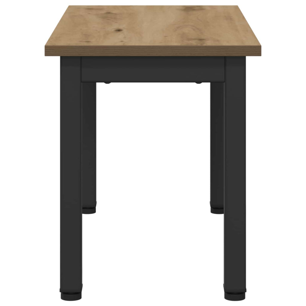vidaXL Stolik kawowy Dąb rzemieślniczy 60 x 30 x 36 cm