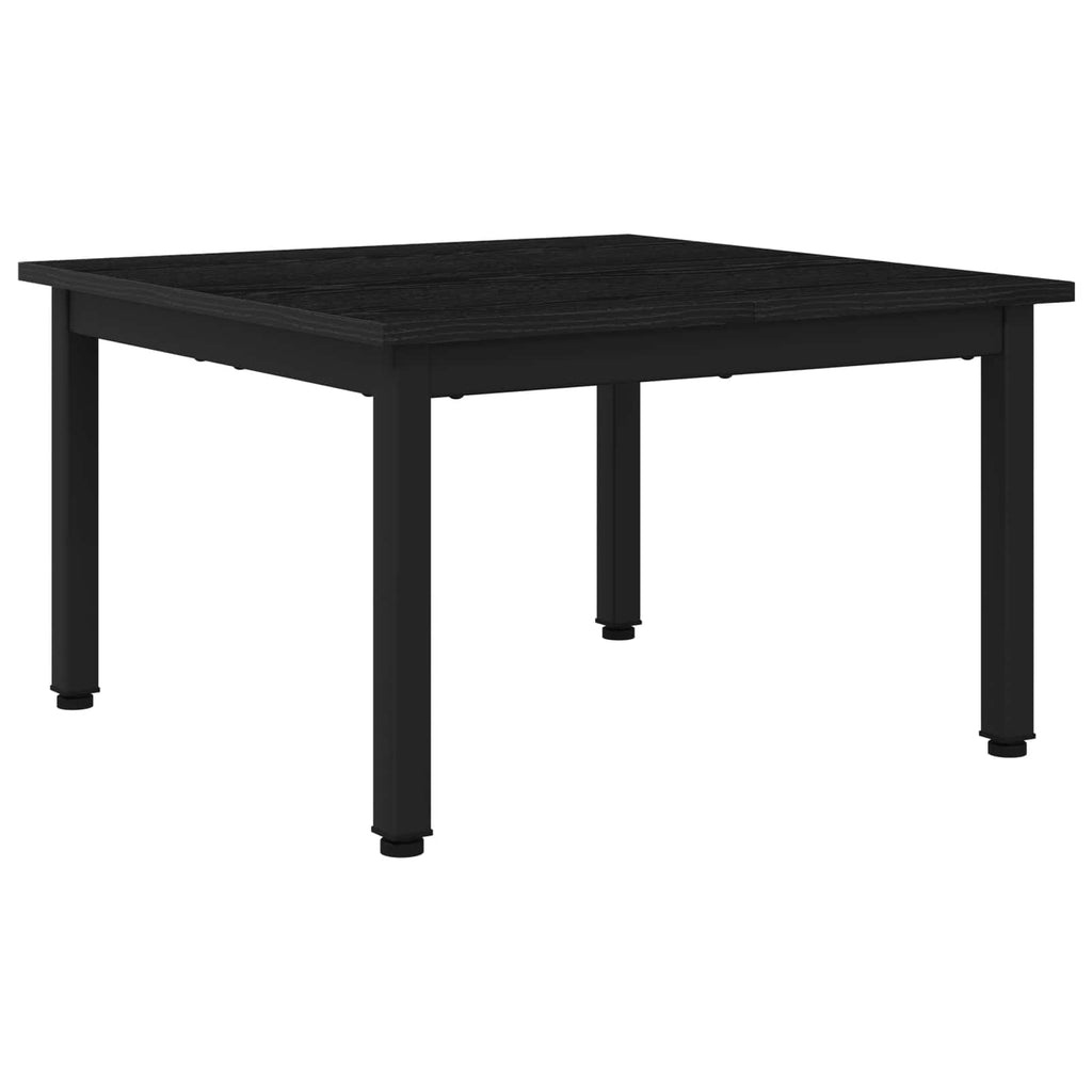 vidaXL Stolik kawowy Czarny Dąb 60 x 60 x 36 cm
