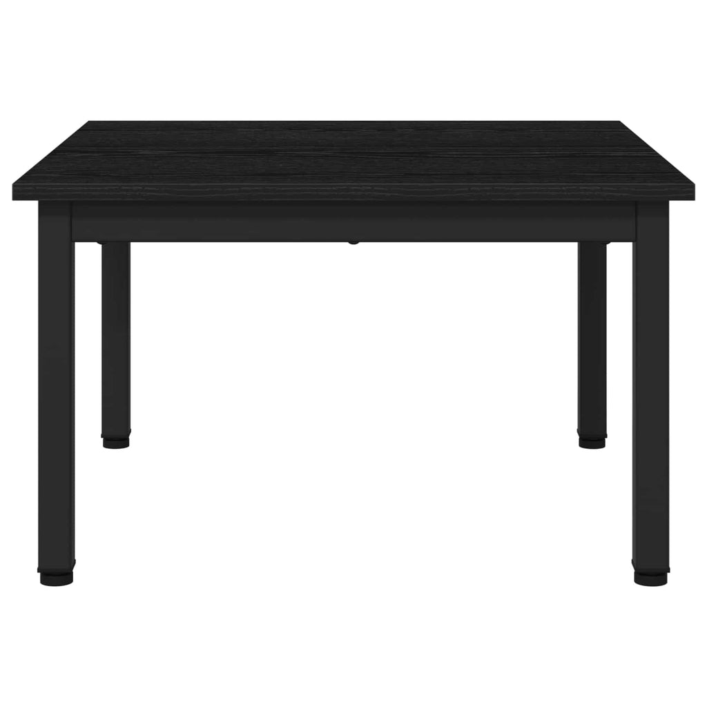 vidaXL Stolik kawowy Czarny Dąb 60 x 60 x 36 cm