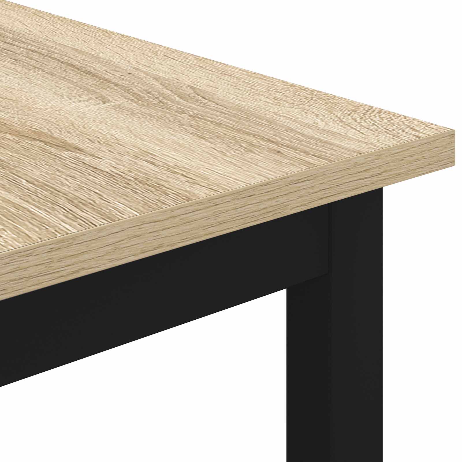 vidaXL Stolik kawowy Sonoma 60 x 60 x 36 cm Materiał drewnopochodny