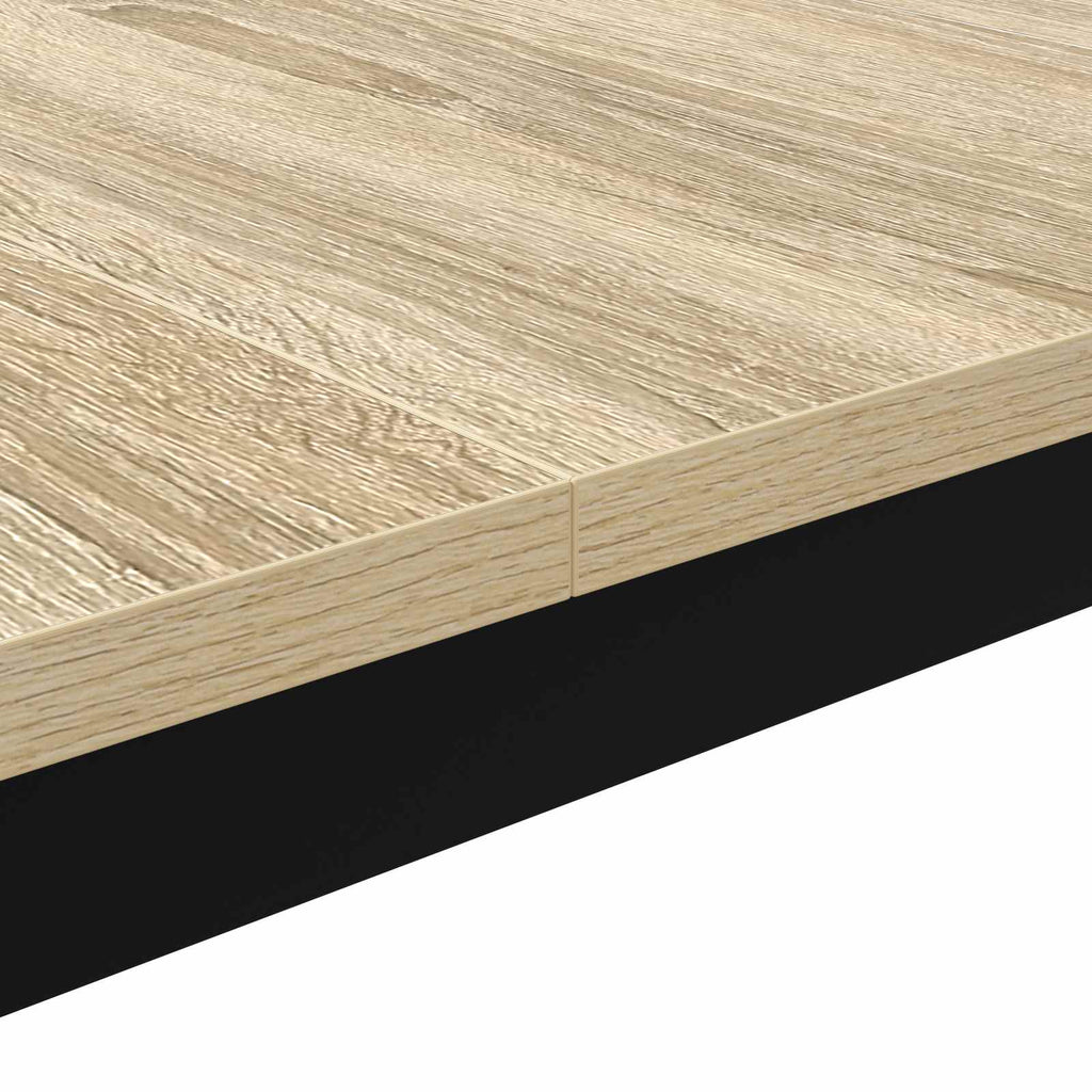 vidaXL Stolik kawowy Sonoma 60 x 60 x 36 cm Materiał drewnopochodny