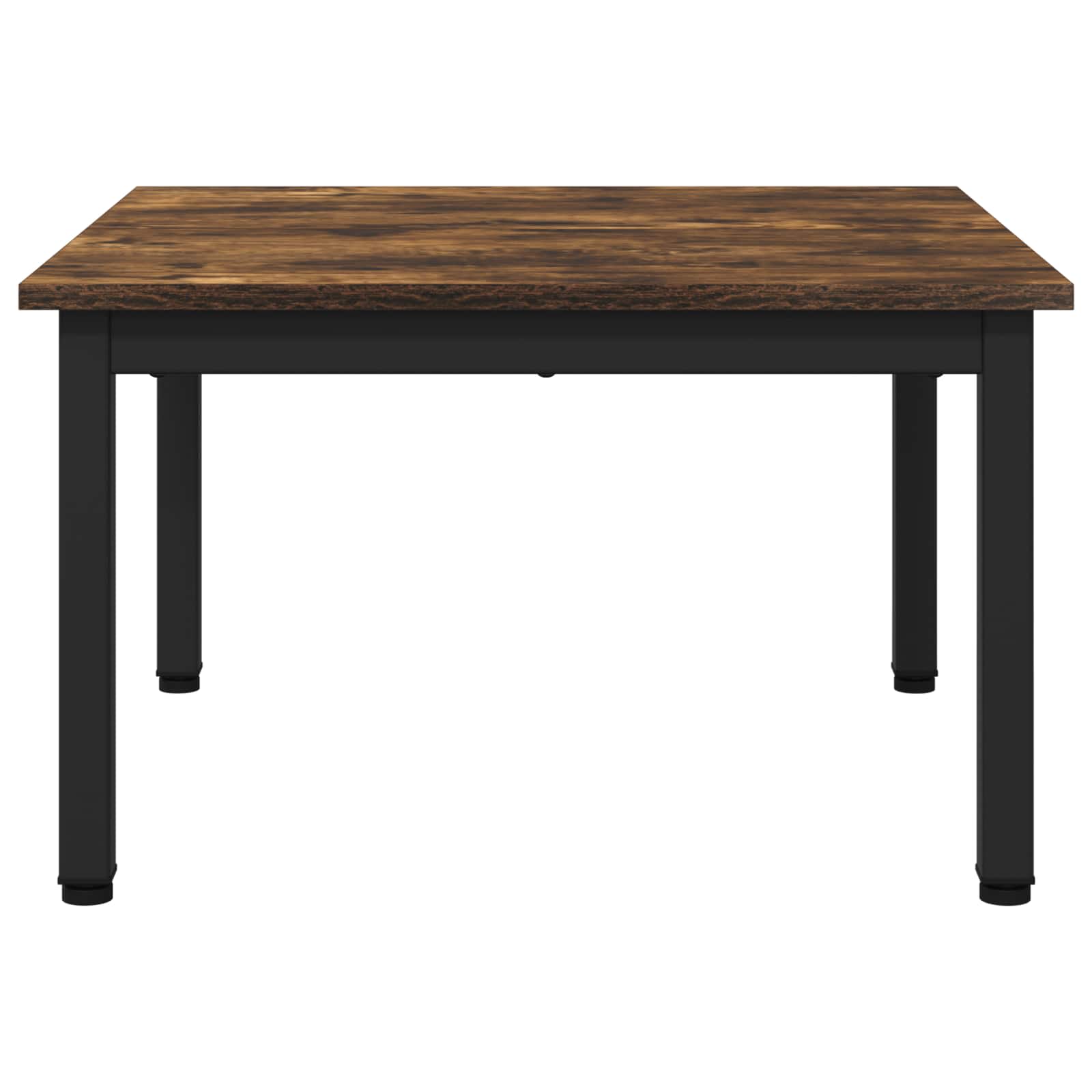 vidaXL Stolik kawowy Dąb dymny 60 x 60 x 36 cm Materiał drewnopochodny