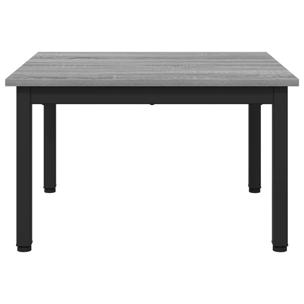 vidaXL Stolik kawowy Szary Sonoma 60 x 60 x 36 cm