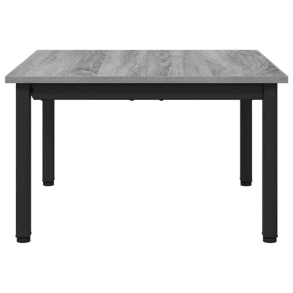 vidaXL Stolik kawowy Szary Sonoma 60 x 60 x 36 cm