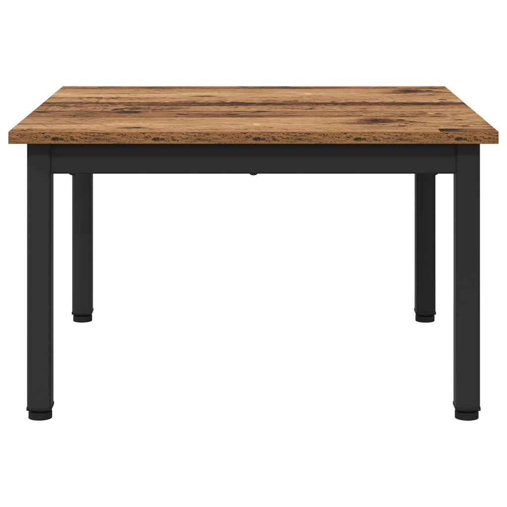 vidaXL Stolik kawowy Stare drewno 60 x 60 x 36 cm