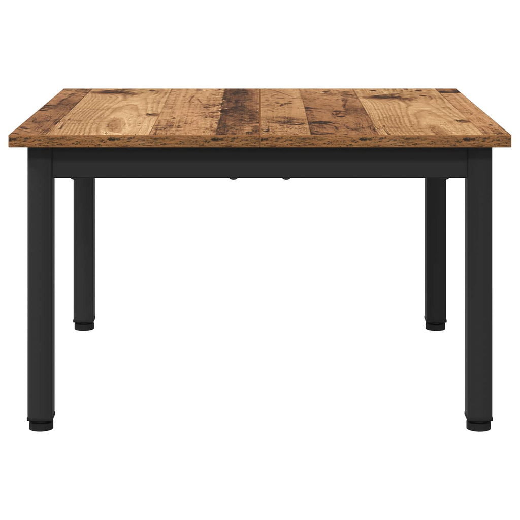 vidaXL Stolik kawowy Stare drewno 60 x 60 x 36 cm