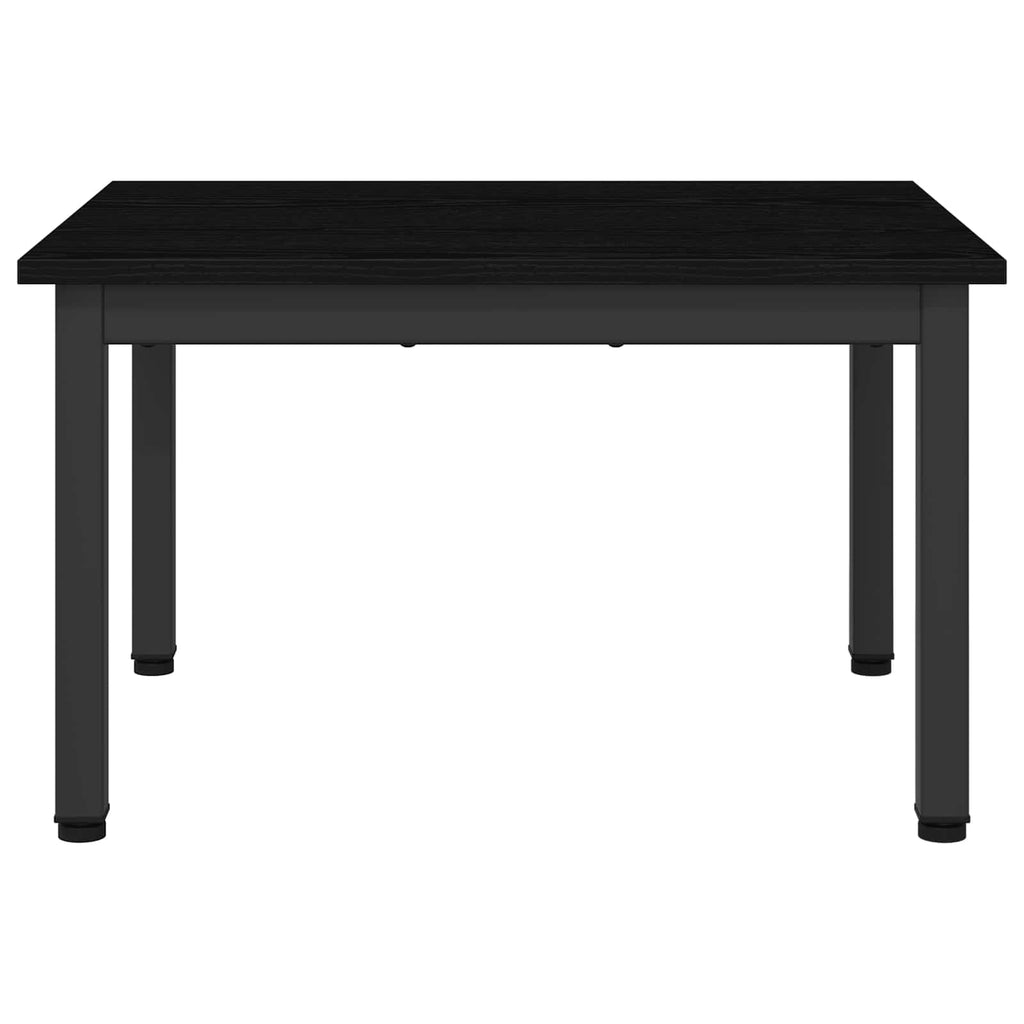 vidaXL Stolik kawowy Czarny Dąb 60 x 50 x 36 cm