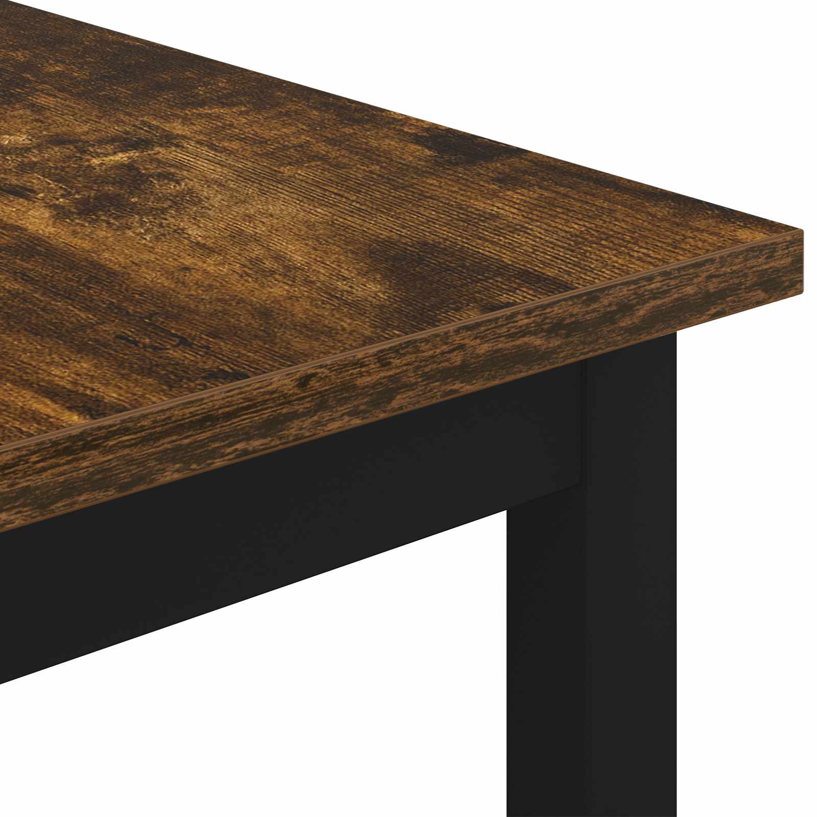 vidaXL Stolik kawowy Dąb dymny 60 x 50 x 36 cm Materiał drewnopochodny