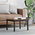 vidaXL Stolik kawowy Dąb dymny 60 x 50 x 36 cm Materiał drewnopochodny