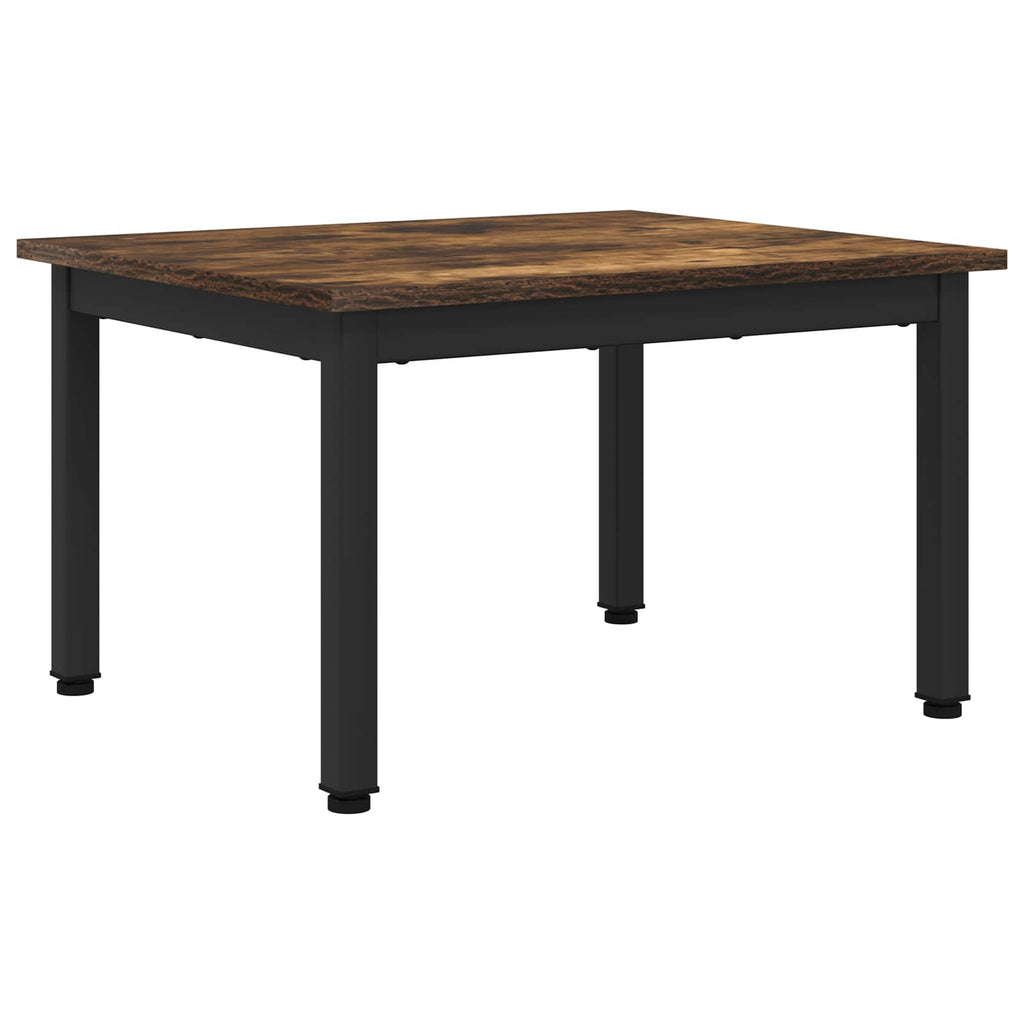vidaXL Stolik kawowy Dąb dymny 60 x 50 x 36 cm Materiał drewnopochodny
