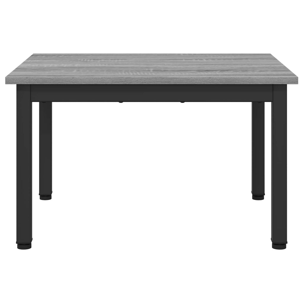 vidaXL Stolik kawowy Szary Sonoma 60 x 50 x 36 cm