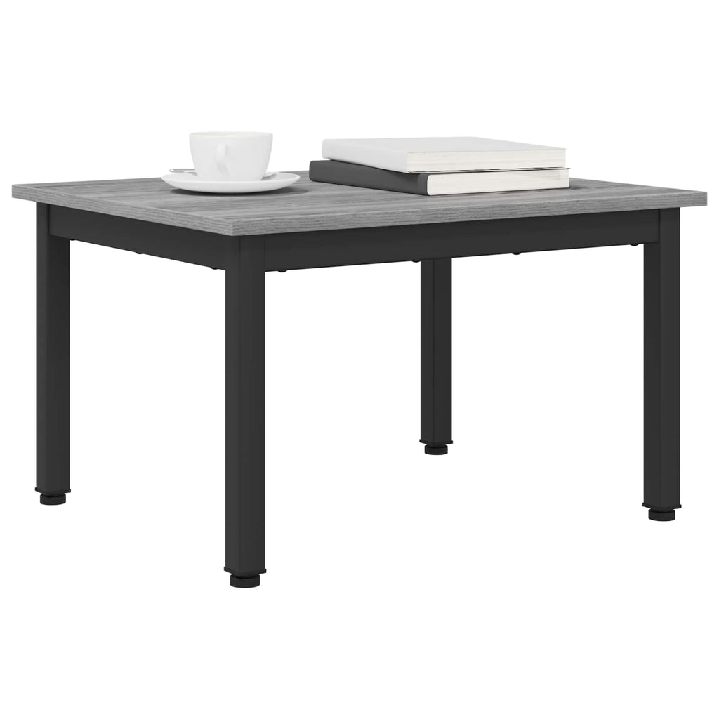 vidaXL Stolik kawowy Szary Sonoma 60 x 50 x 36 cm