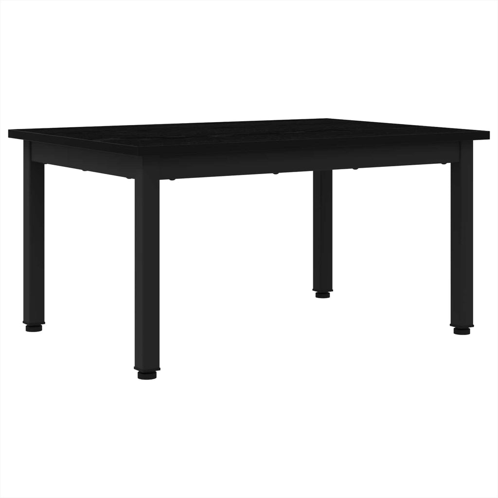 vidaXL Stolik kawowy Czarny Dąb 70 x 50 x 36 cm