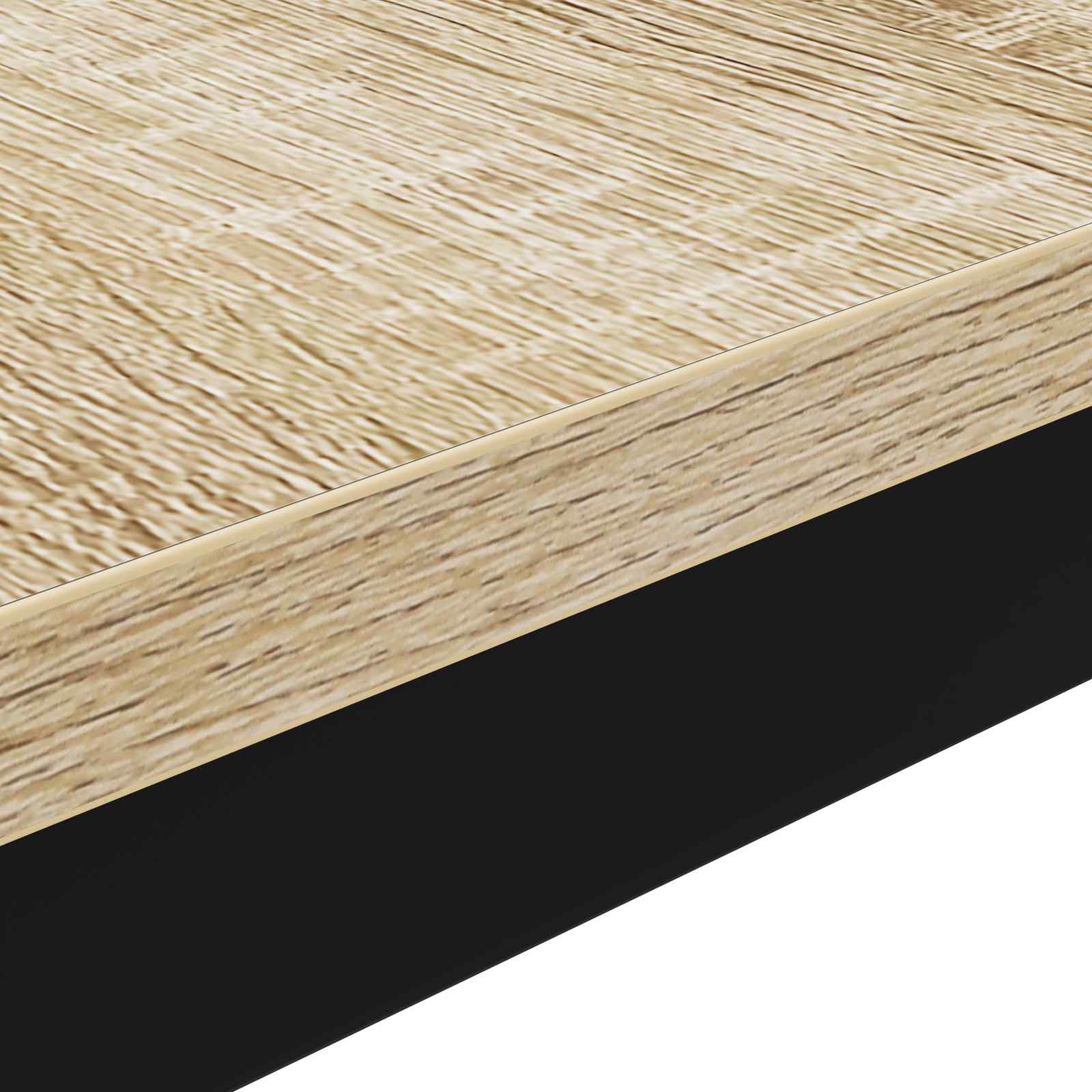 vidaXL Stolik kawowy Sonoma 70 x 50 x 36 cm Materiał drewnopochodny