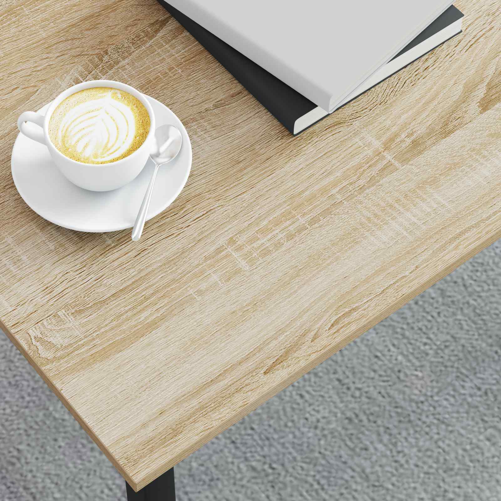 vidaXL Stolik kawowy Sonoma 70 x 50 x 36 cm Materiał drewnopochodny