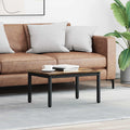 vidaXL Stolik kawowy Dąb dymny 70 x 50 x 36 cm Materiał drewnopochodny