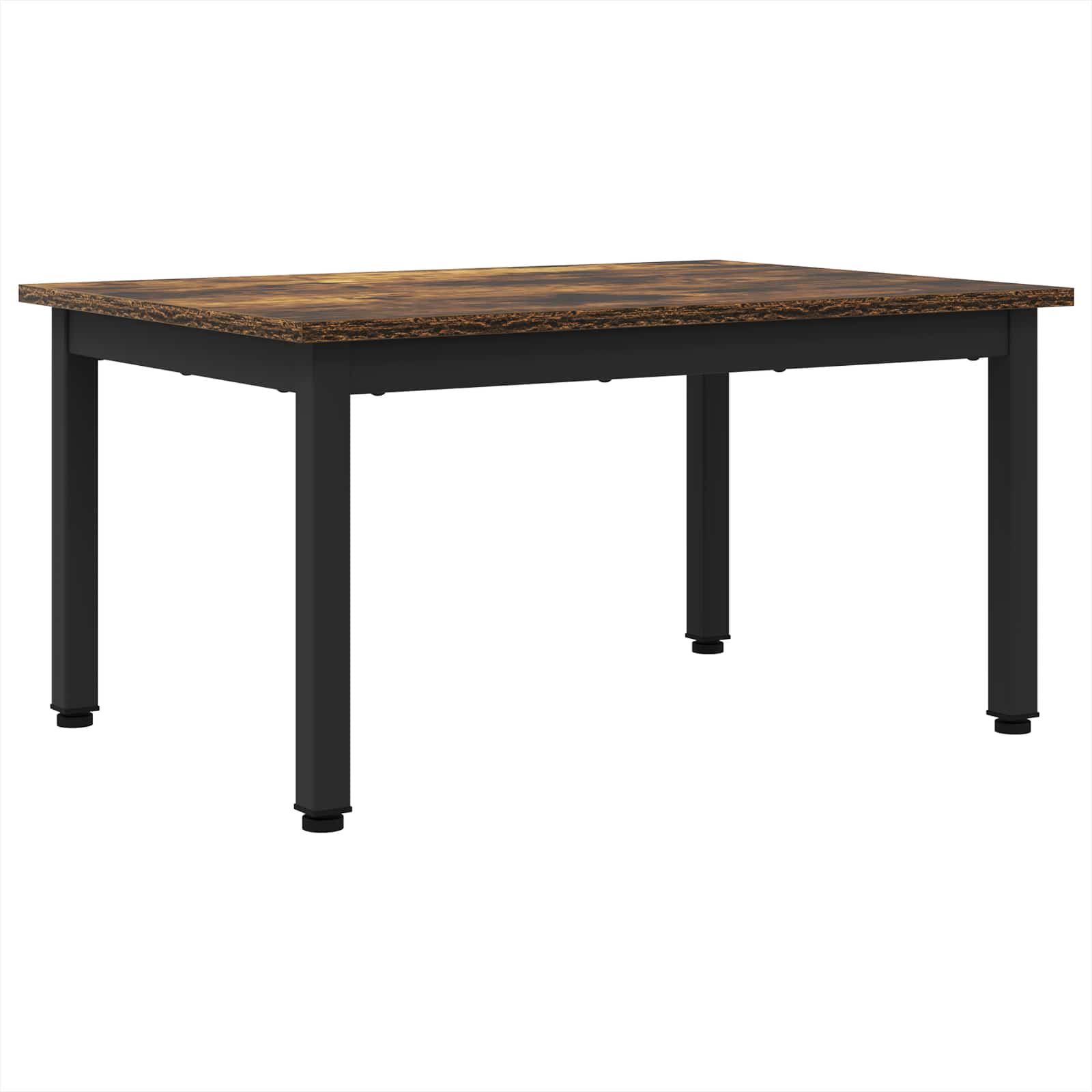 vidaXL Stolik kawowy Dąb dymny 70 x 50 x 36 cm Materiał drewnopochodny