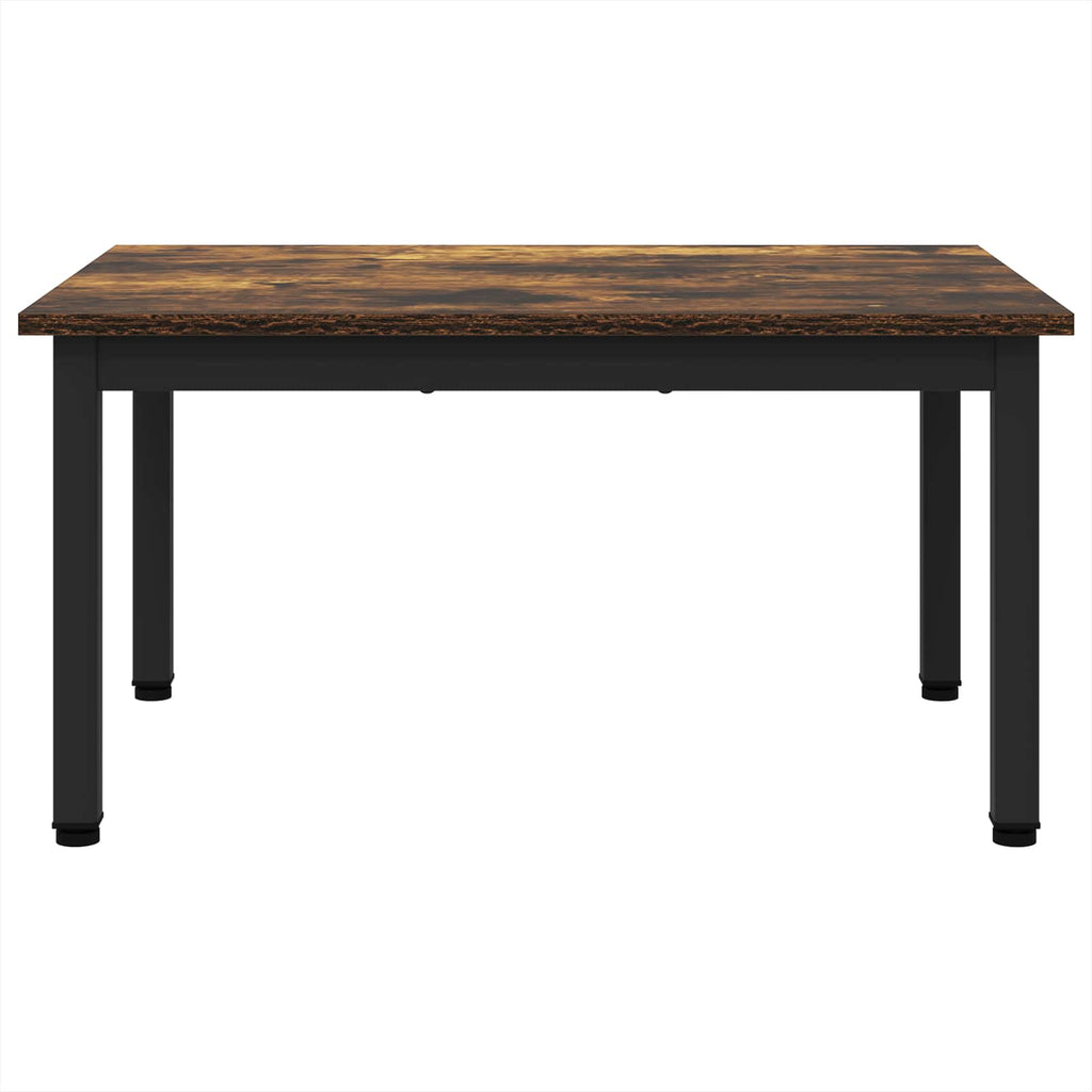vidaXL Stolik kawowy Dąb dymny 70 x 50 x 36 cm Materiał drewnopochodny