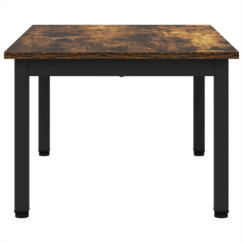 vidaXL Stolik kawowy Dąb dymny 70 x 50 x 36 cm Materiał drewnopochodny