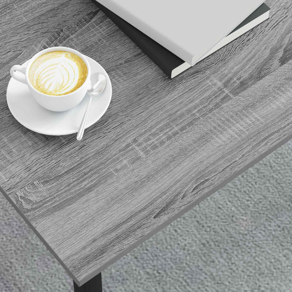 vidaXL Stolik kawowy Szary Sonoma 70 x 50 x 36 cm