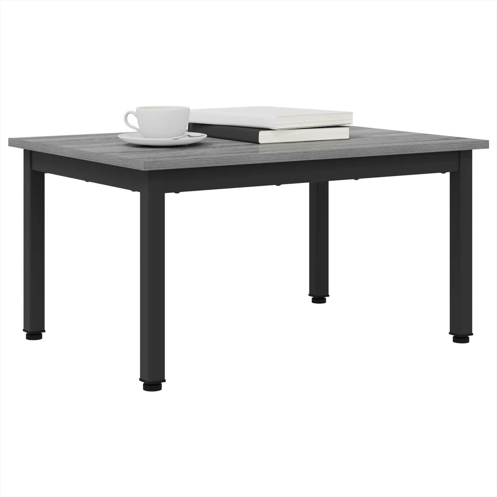 vidaXL Stolik kawowy Szary Sonoma 70 x 50 x 36 cm