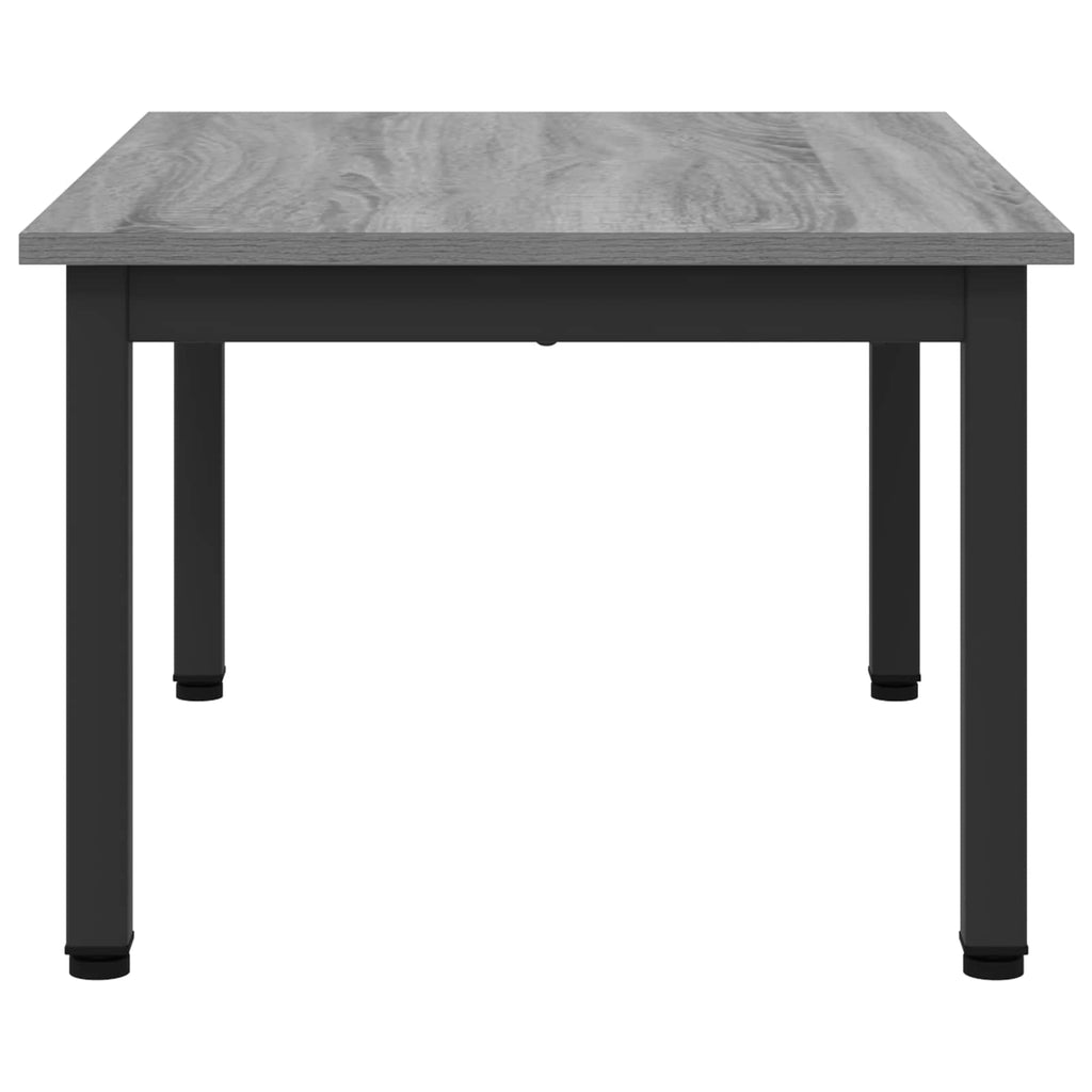 vidaXL Stolik kawowy Szary Sonoma 70 x 50 x 36 cm