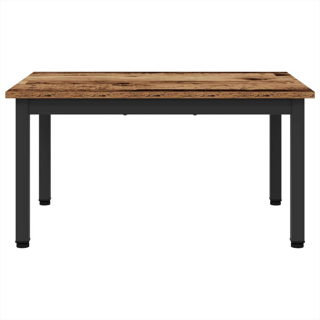 vidaXL Stolik kawowy Stare drewno 70 x 50 x 36 cm