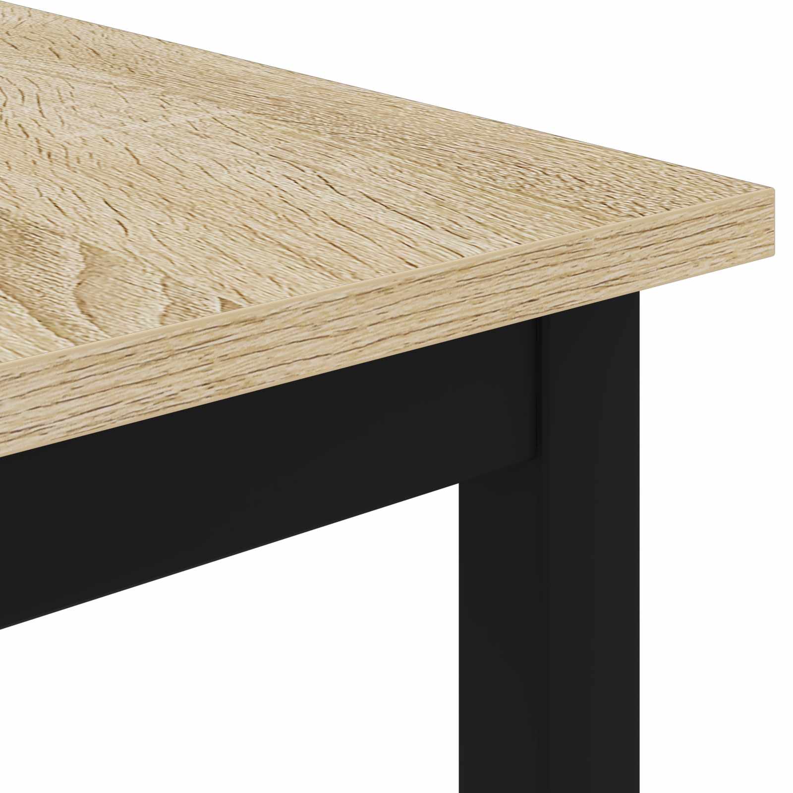 vidaXL Stolik kawowy Sonoma 100 x 50 x 45 cm Materiał drewnopochodny