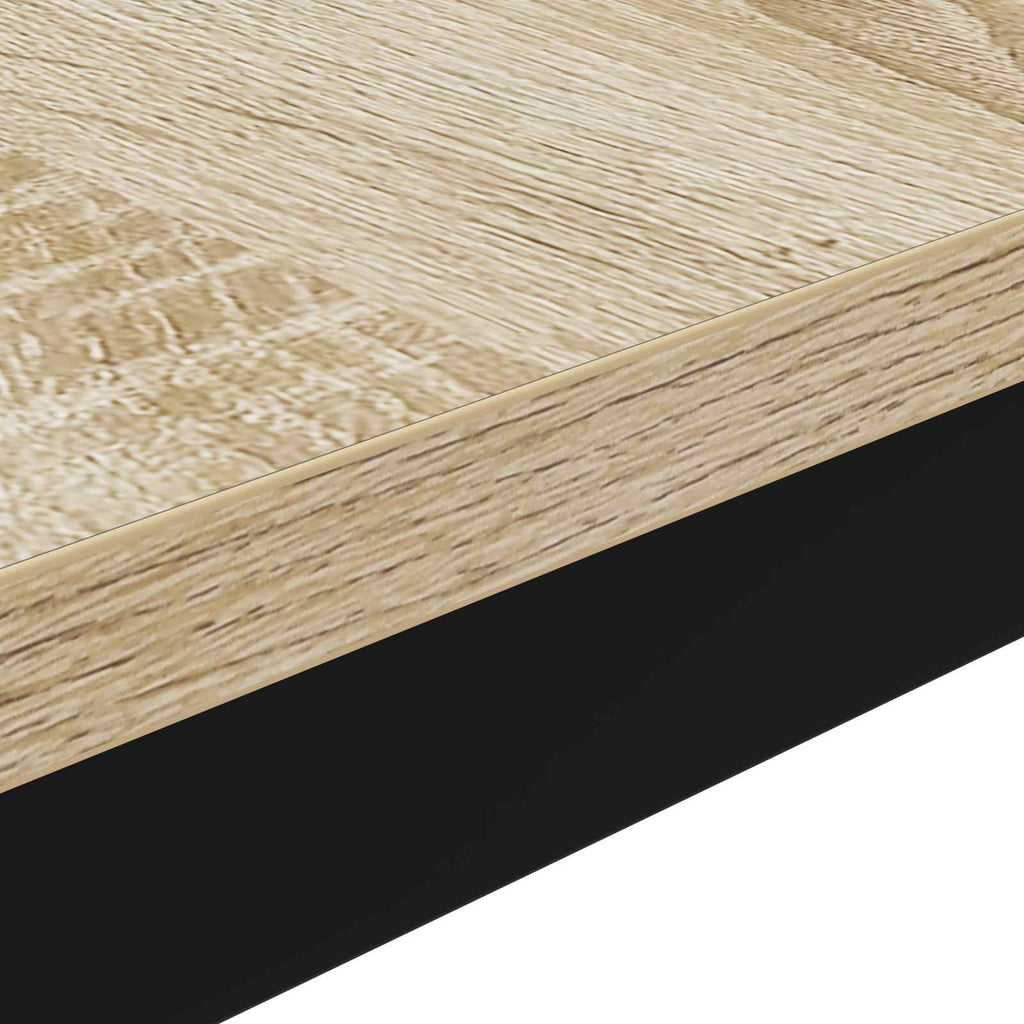 vidaXL Stolik kawowy Sonoma 100 x 50 x 45 cm Materiał drewnopochodny