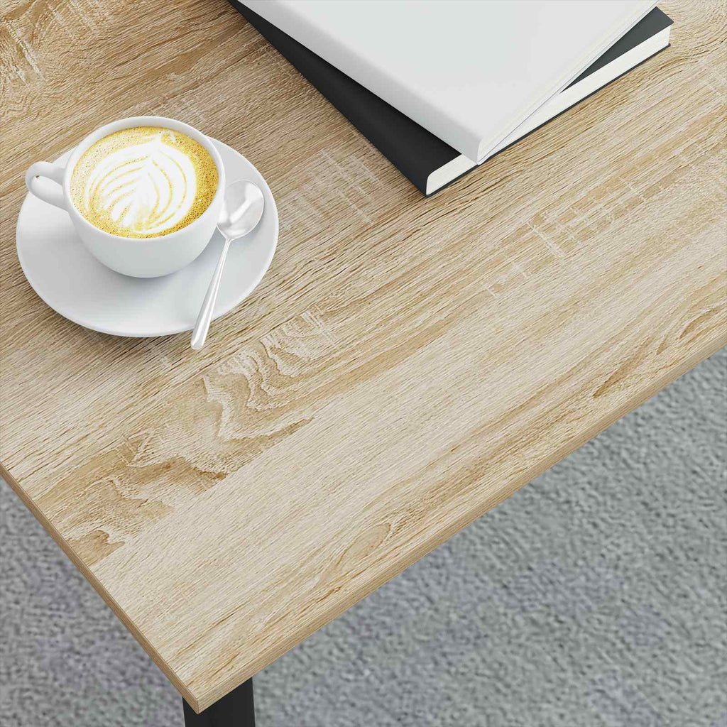 vidaXL Stolik kawowy Sonoma 100 x 50 x 45 cm Materiał drewnopochodny
