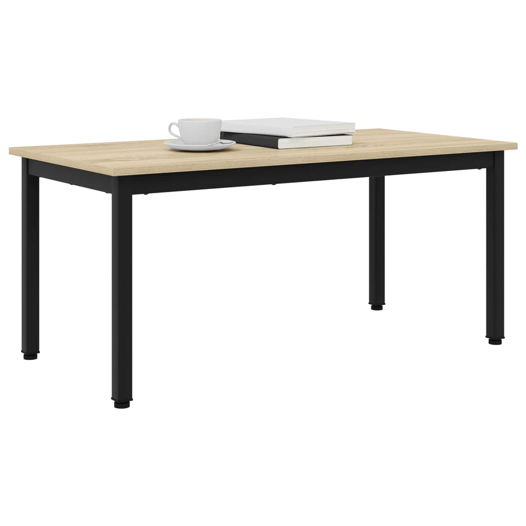 vidaXL Stolik kawowy Sonoma 100 x 50 x 45 cm Materiał drewnopochodny