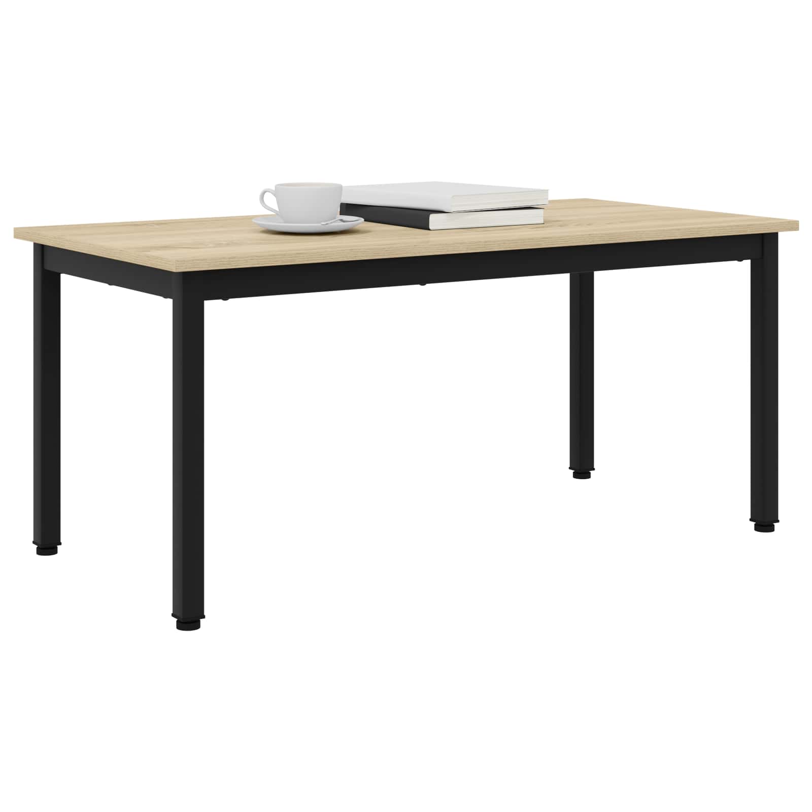 vidaXL Stolik kawowy Sonoma 100 x 50 x 45 cm Materiał drewnopochodny