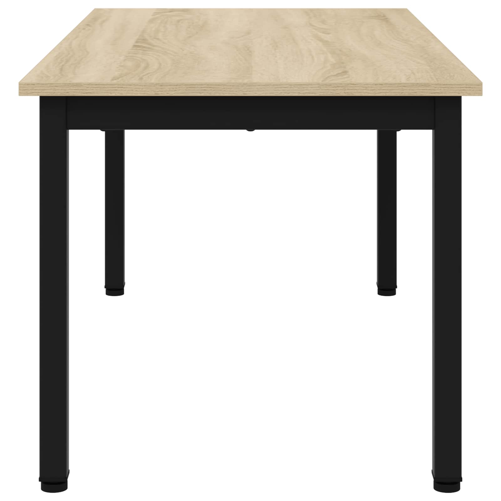 vidaXL Stolik kawowy Sonoma 100 x 50 x 45 cm Materiał drewnopochodny