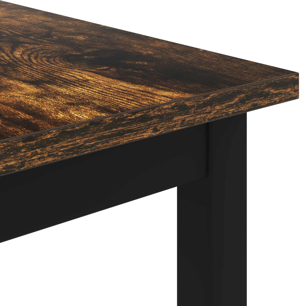 vidaXL Stolik kawowy Dąb dymny 100 x 50 x 45 cm