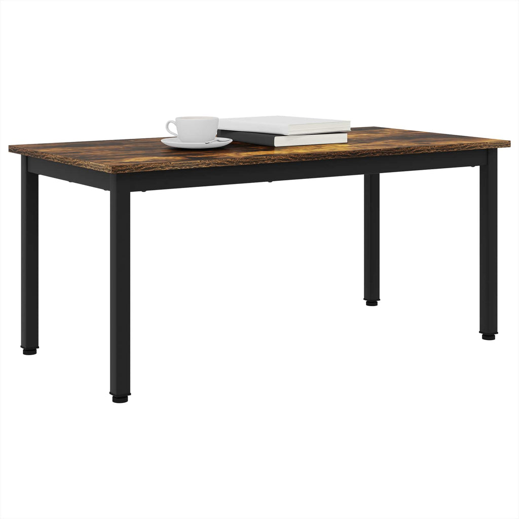 vidaXL Stolik kawowy Dąb dymny 100 x 50 x 45 cm