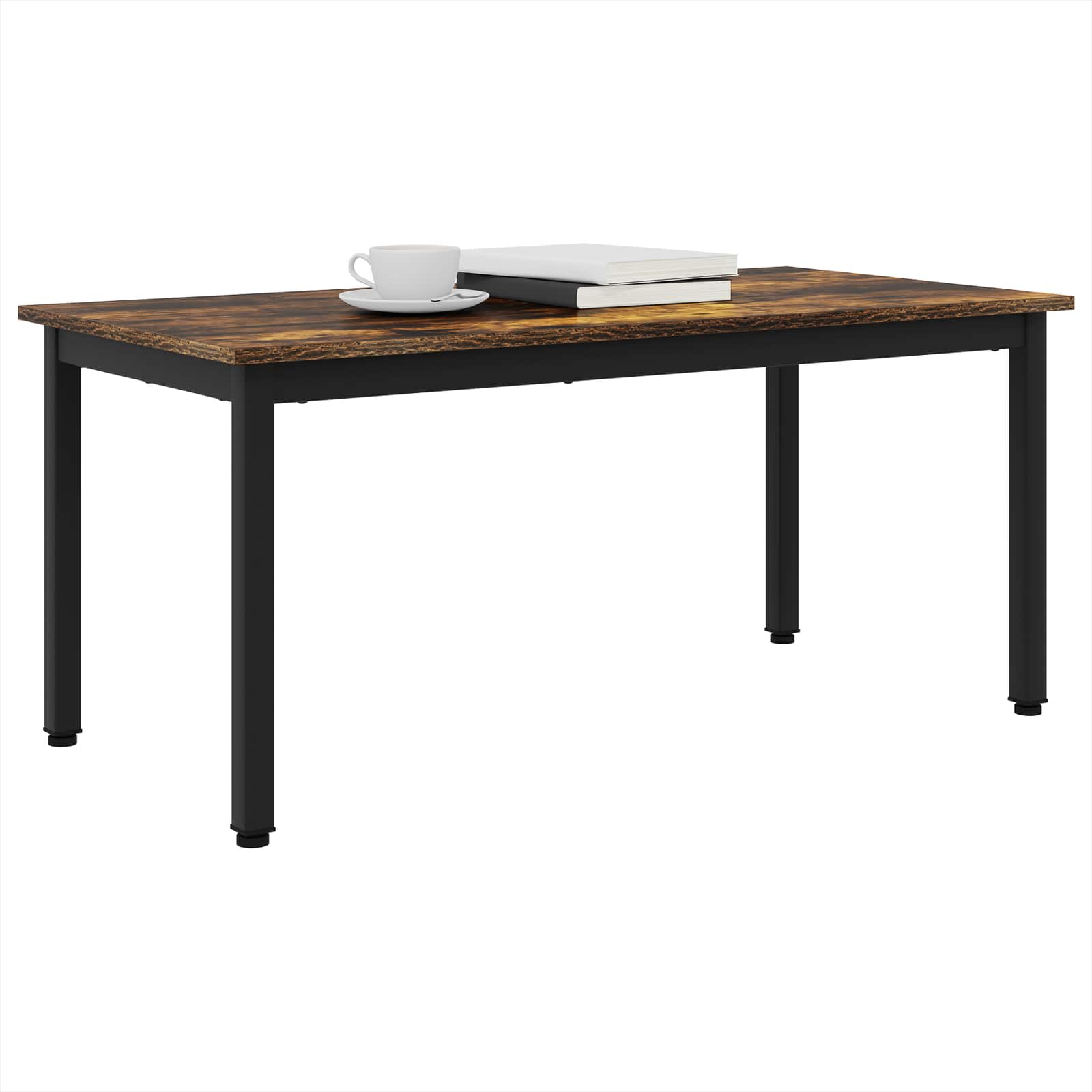 vidaXL Stolik kawowy Dąb dymny 100 x 50 x 45 cm