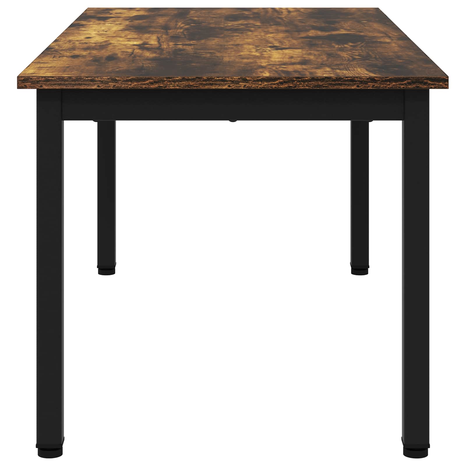vidaXL Stolik kawowy Dąb dymny 100 x 50 x 45 cm
