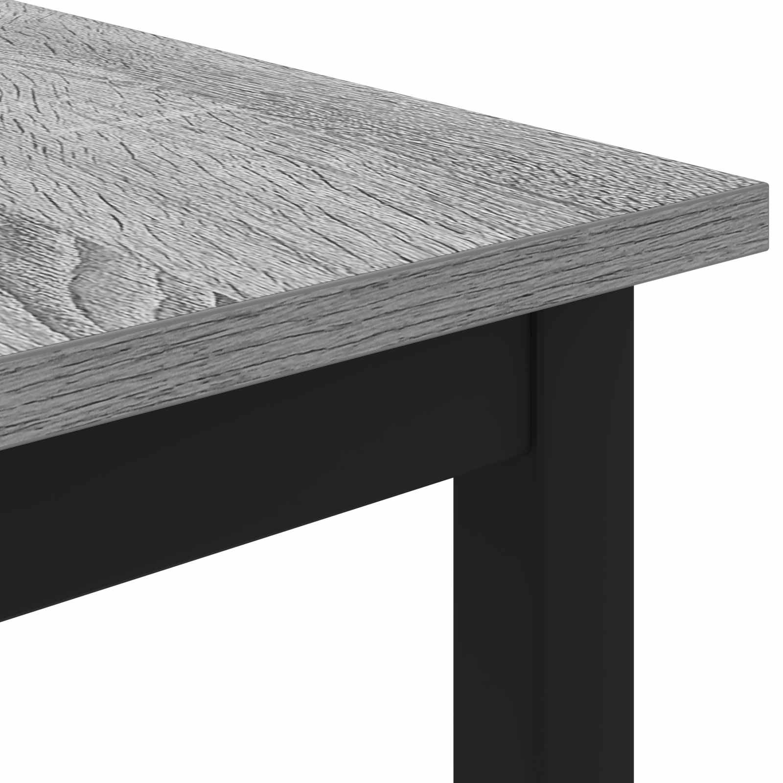 vidaXL Stolik kawowy Szary Sonoma 100 x 50 x 45 cm