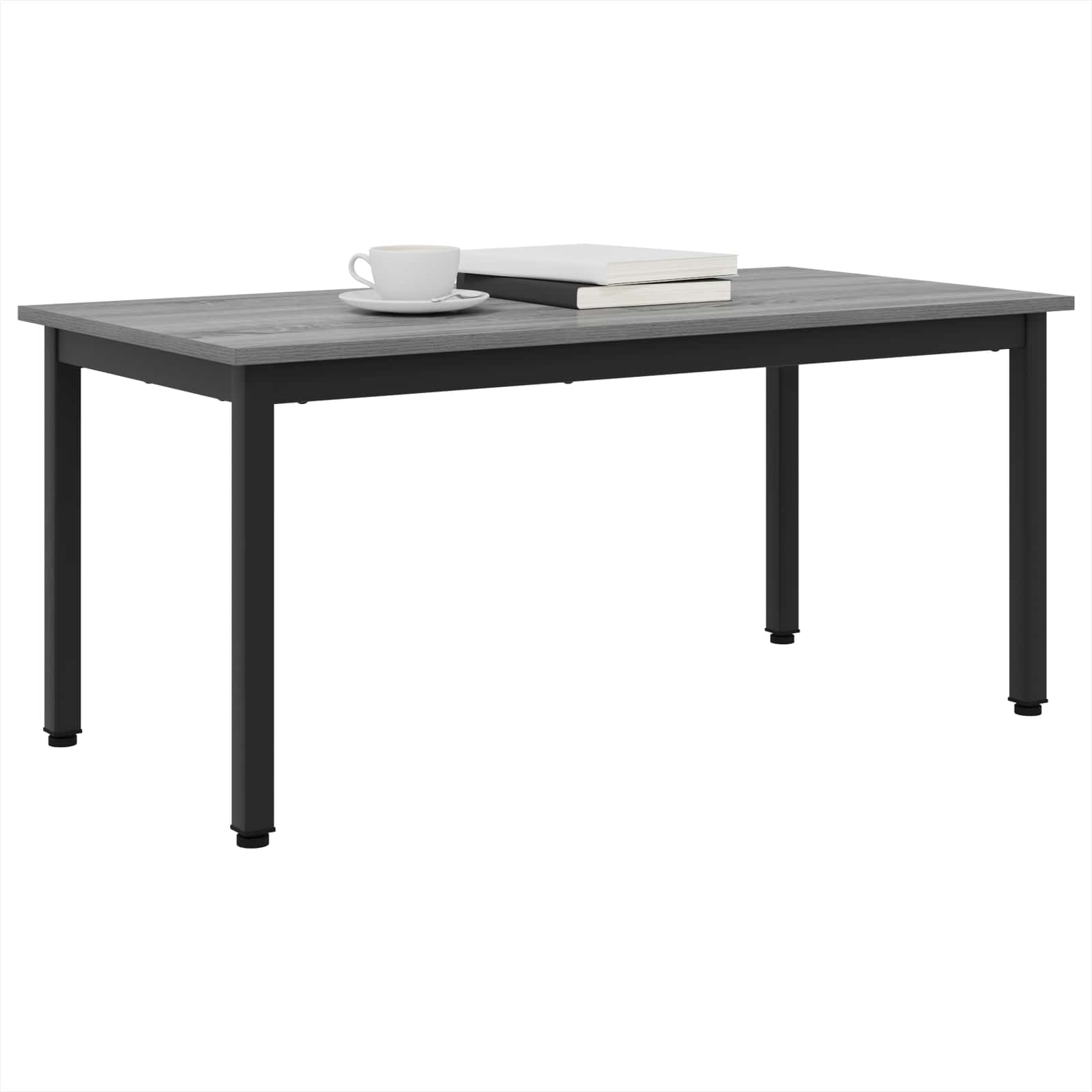 vidaXL Stolik kawowy Szary Sonoma 100 x 50 x 45 cm