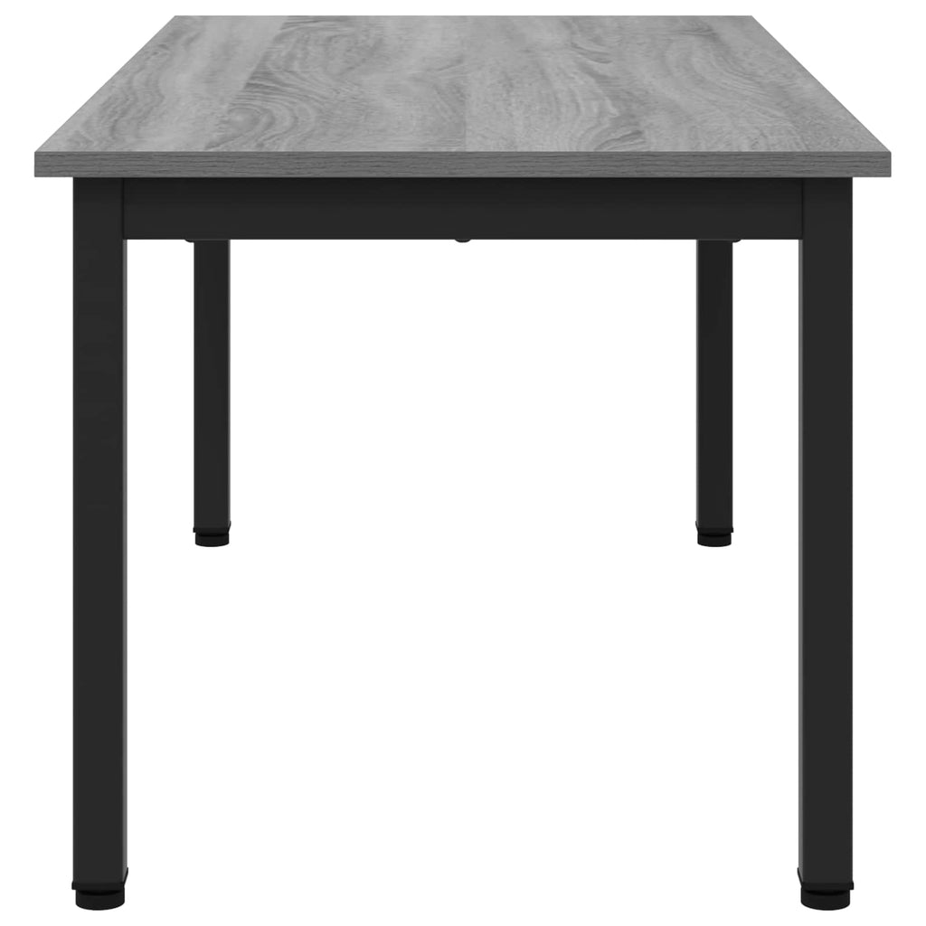 vidaXL Stolik kawowy Szary Sonoma 100 x 50 x 45 cm