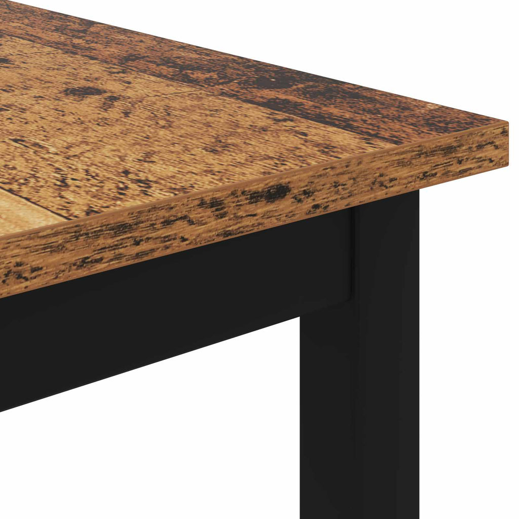 vidaXL Stolik kawowy Stare drewno 100 x 50 x 45 cm