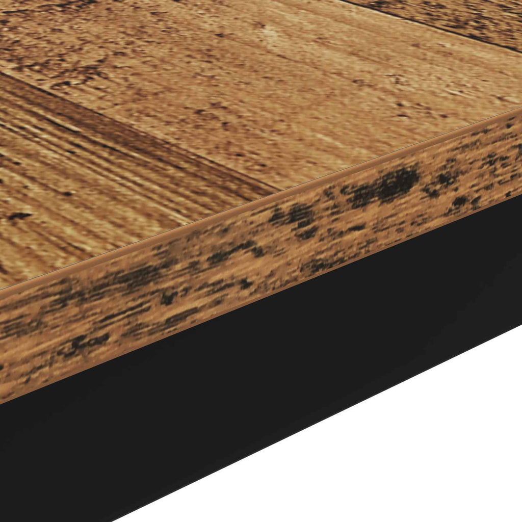 vidaXL Stolik kawowy Stare drewno 100 x 50 x 45 cm