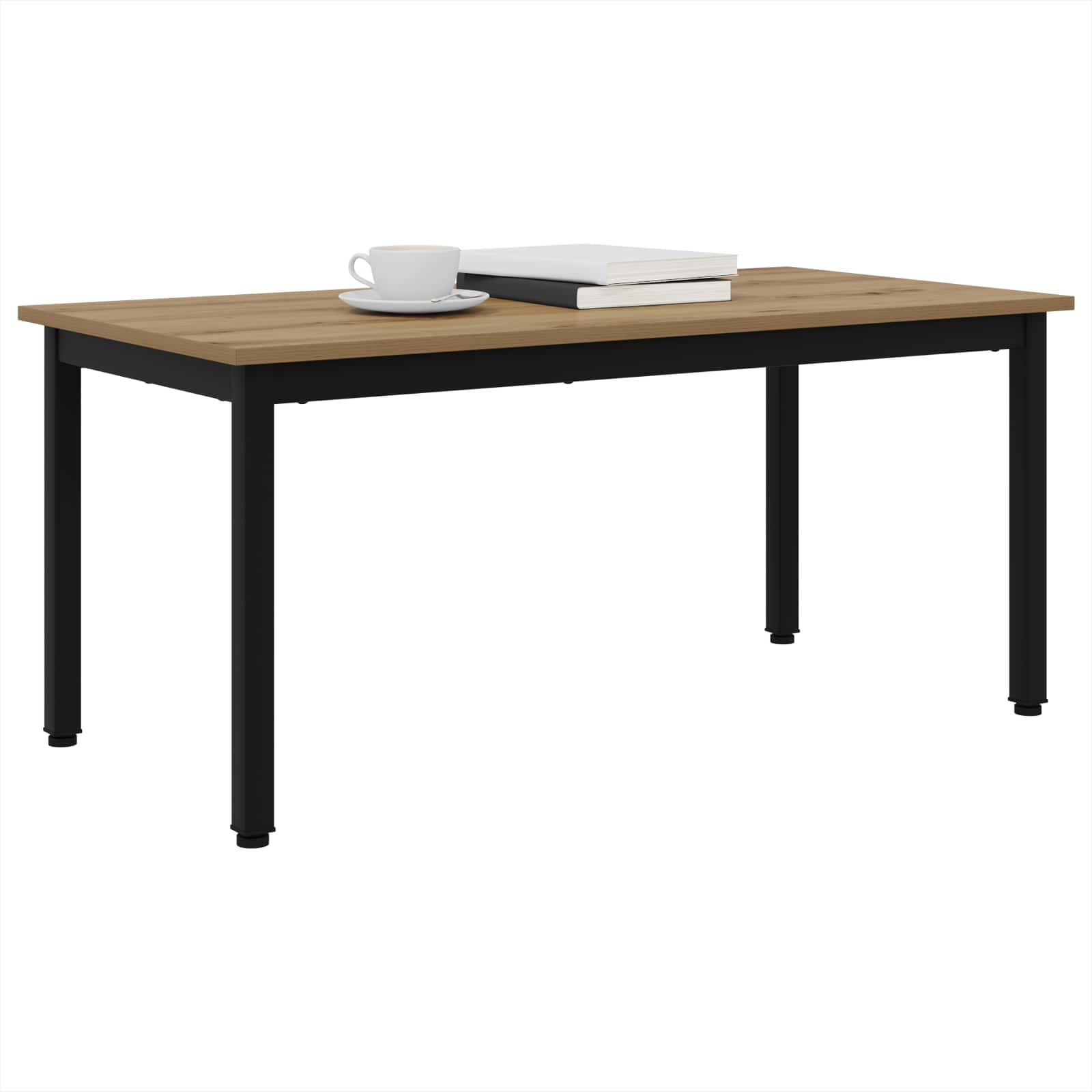vidaXL Stolik kawowy Dąb rzemieślniczy 100 x 50 x 45 cm