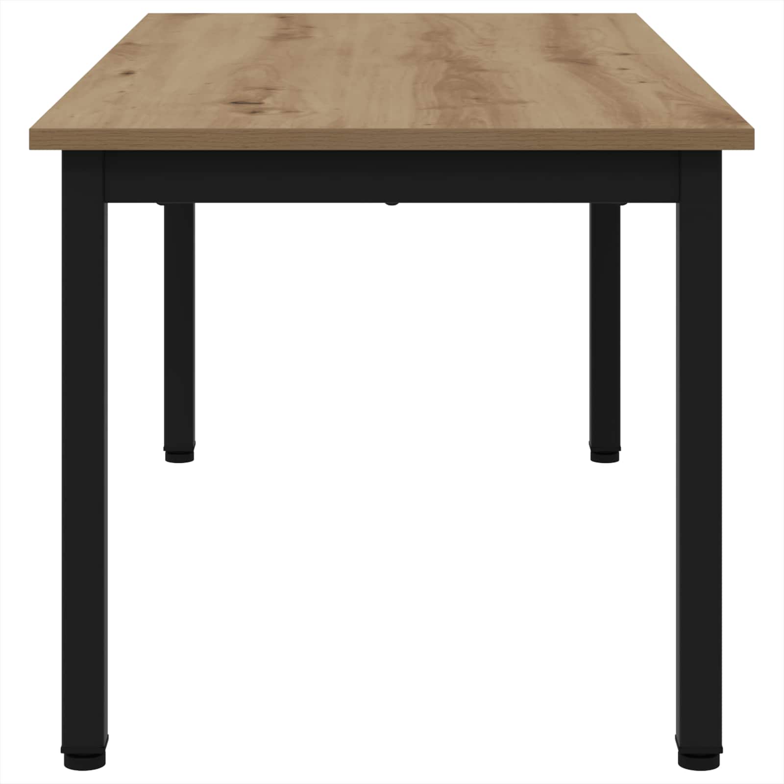 vidaXL Stolik kawowy Dąb rzemieślniczy 100 x 50 x 45 cm